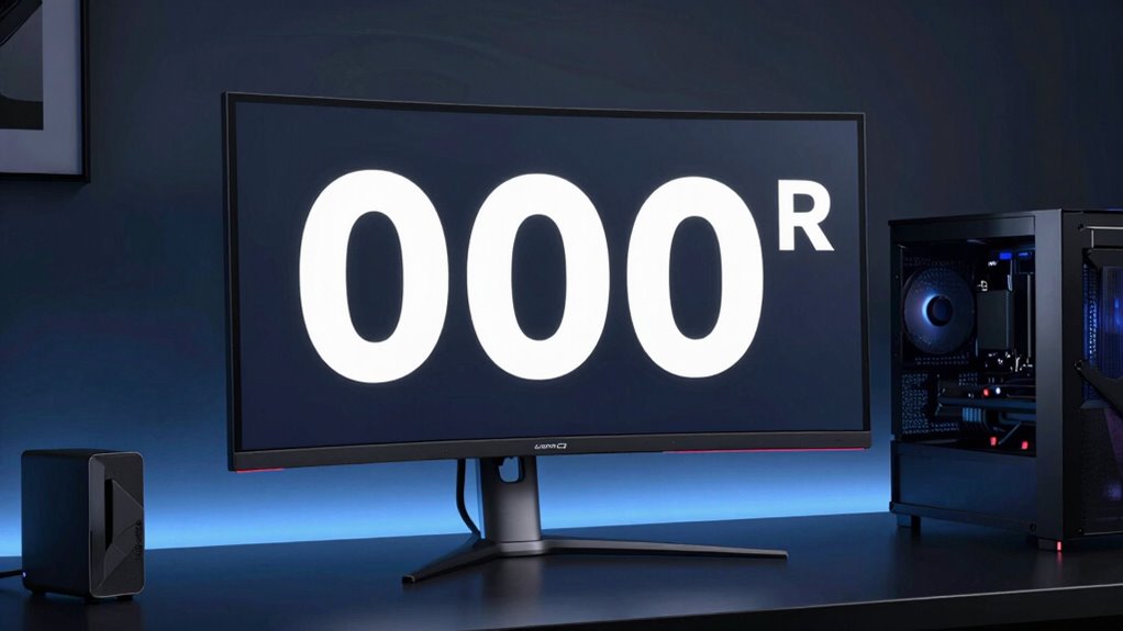 1000r curved ergonomic color accurate immersion