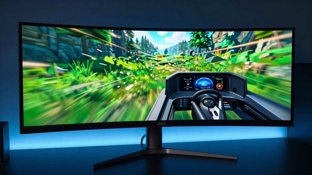 1500r va panel 144hz gameplay