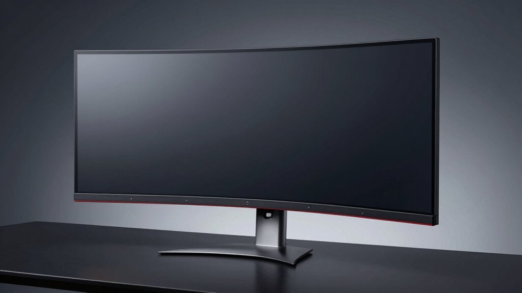 1800r curved gaming monitor design