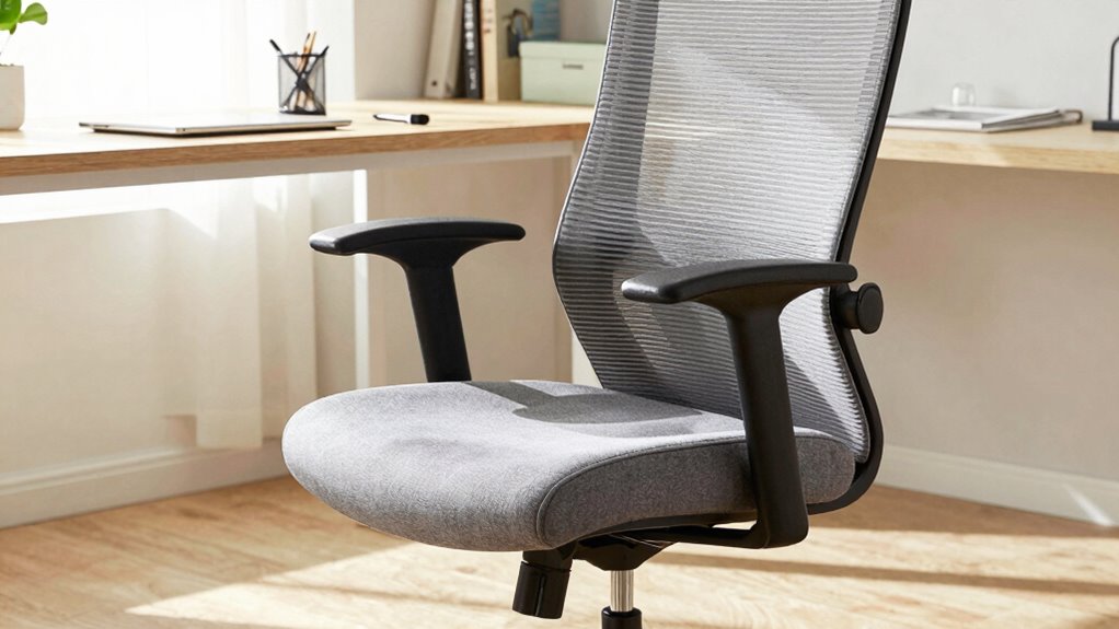 adjustable ergonomic chair with lumbar support
