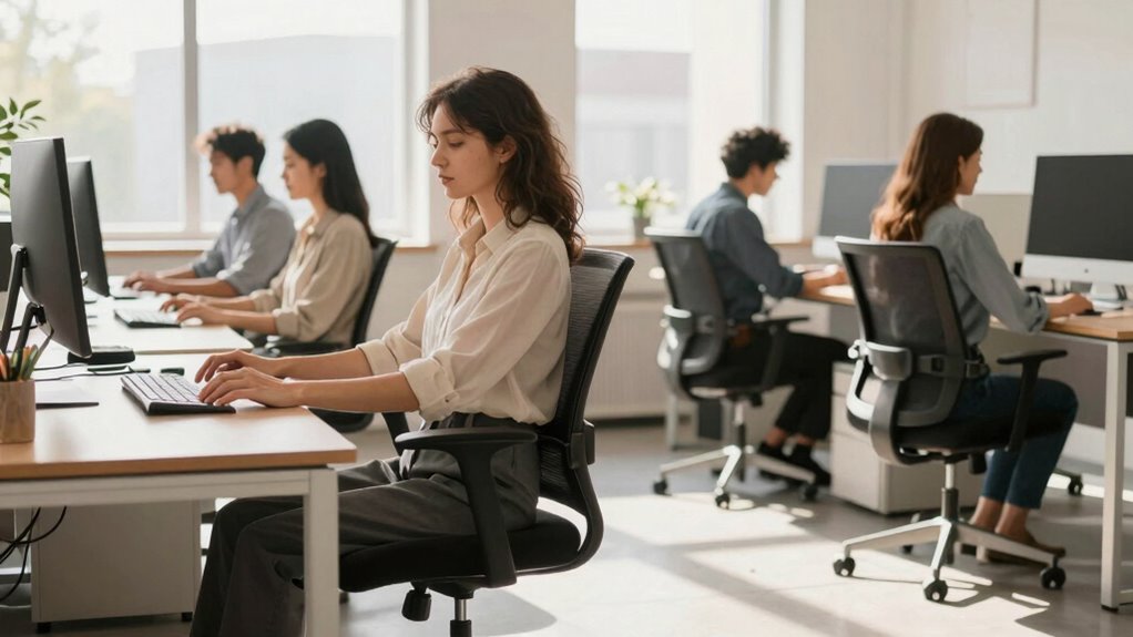 adjustable lumbar chair with flaws