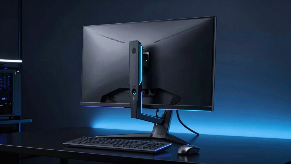 alienware aw2720hf lunar light sleek build