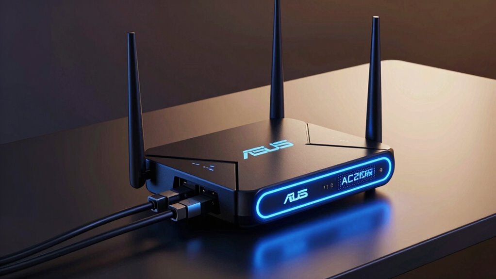 asus ac2600 blue cave