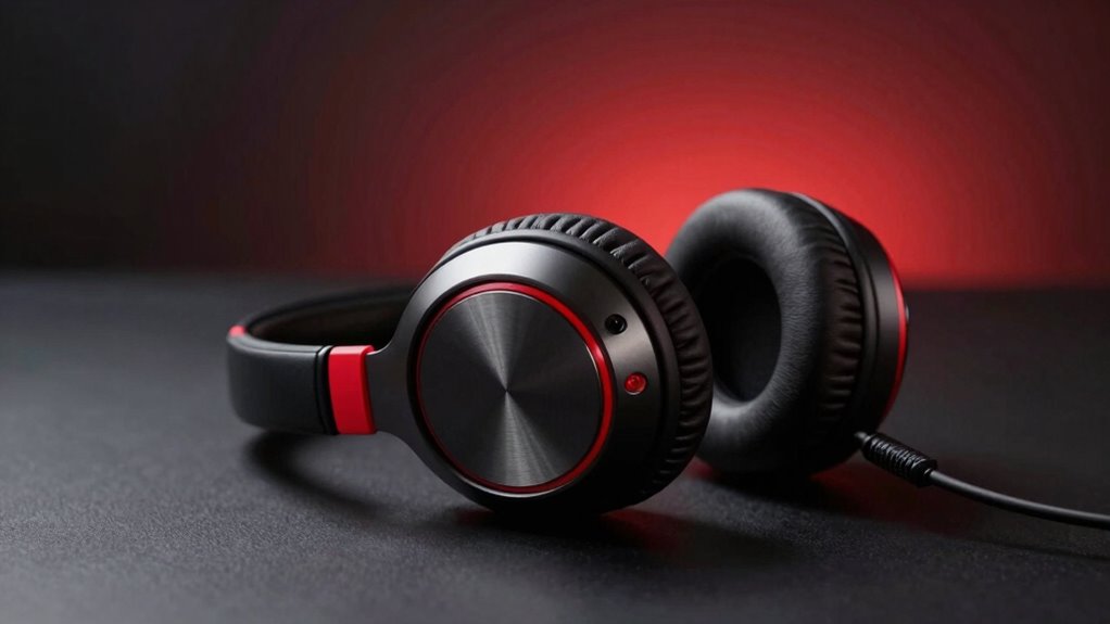 bold red restrained premium design