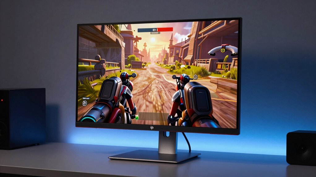 budget monitor solid color 75 hz decent motion