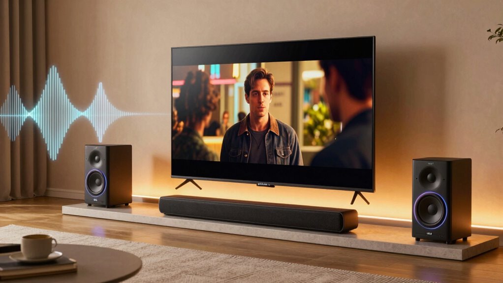 compact 2 0 channel soundbar with modest bass