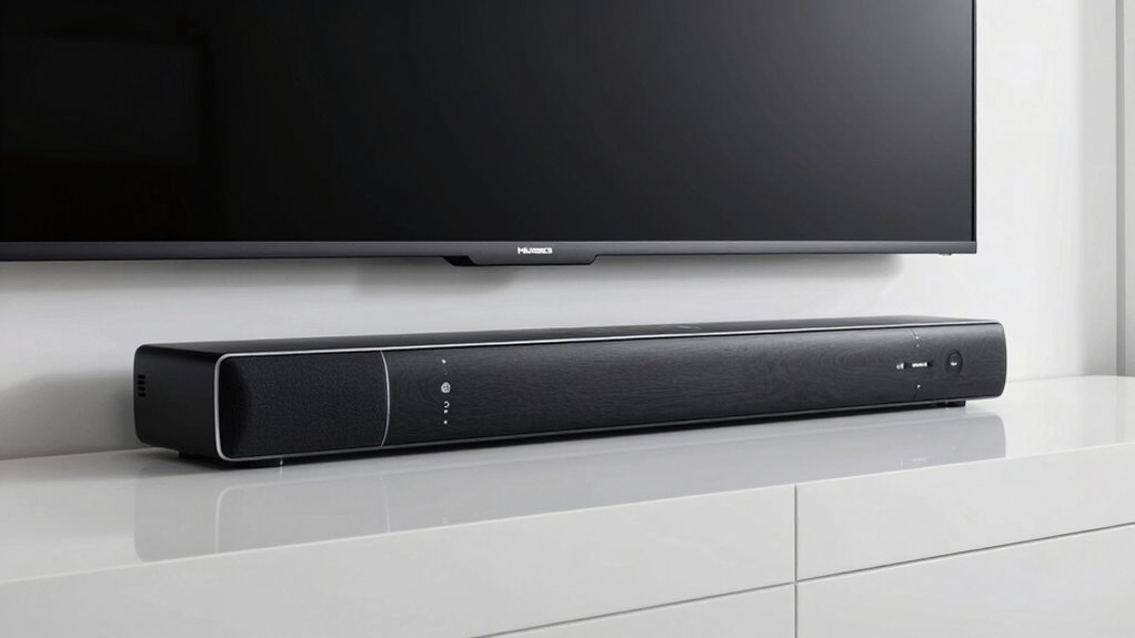 compact 3 1 channel built in subwoofer