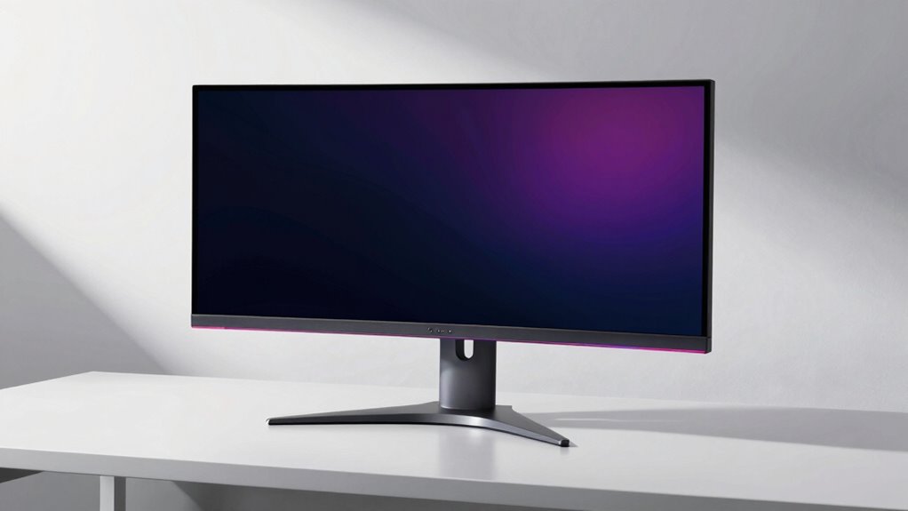 compact adjustable monitor stand with ports