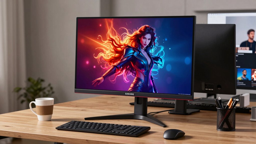 compact curved 1080p office monitor verdict