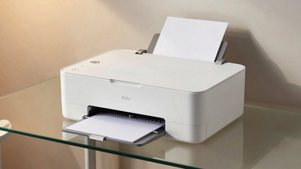 compact durable minimalist desk printer
