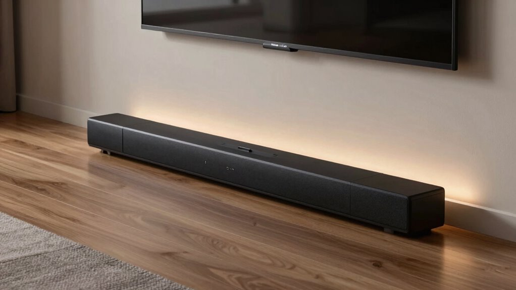 compact minimalist v series enclosure with wireless subwoofer