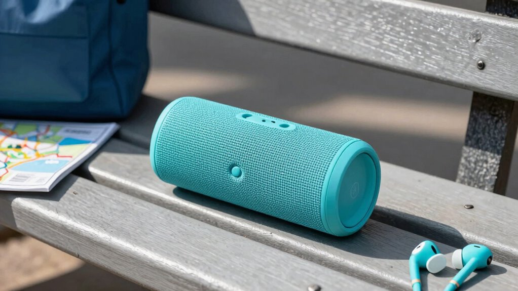 compact rugged 16 hour bluetooth speaker