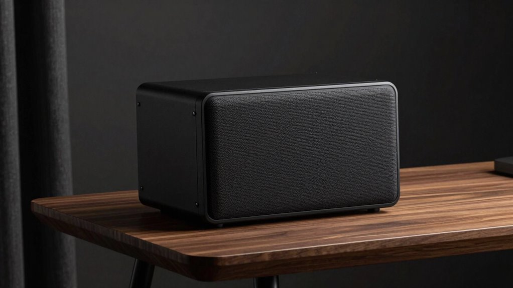 compact rugged portable speaker design