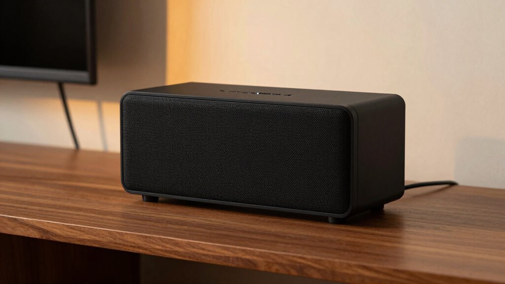 compact soundbar with 10 wireless subwoofer stability