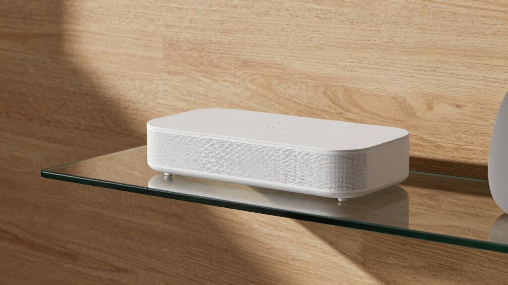 compact white lightweight wall ready