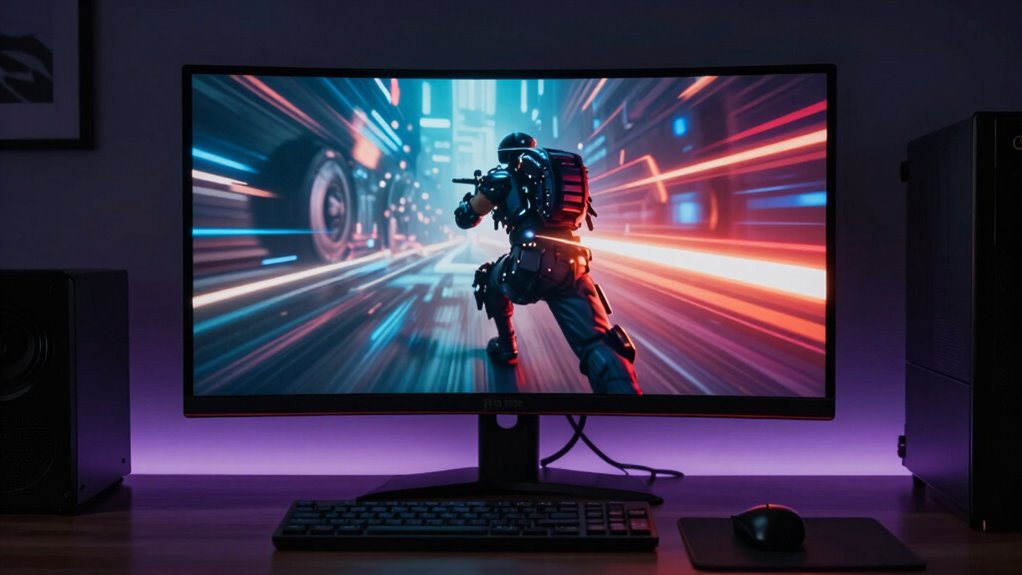 curved 27 165hz display