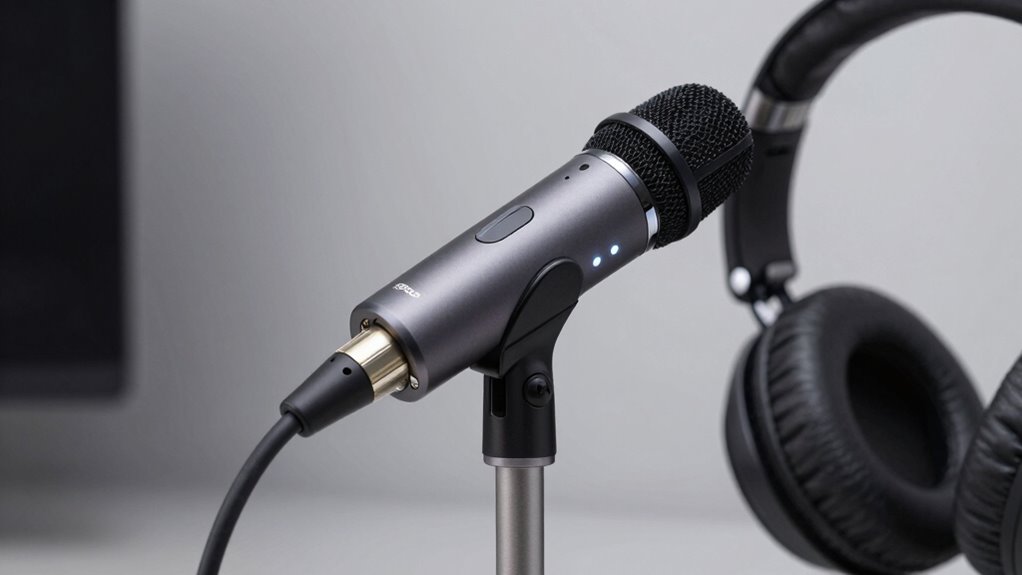 detachable mic low profile silhouette