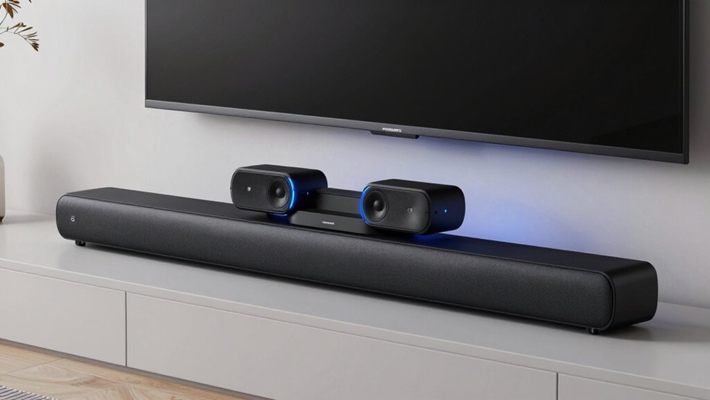 detachable wireless surround modularity