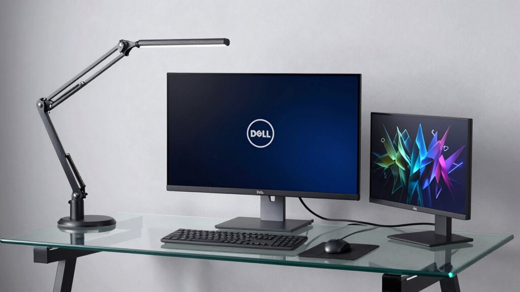 dual hdmi dp adjustable ergonomics