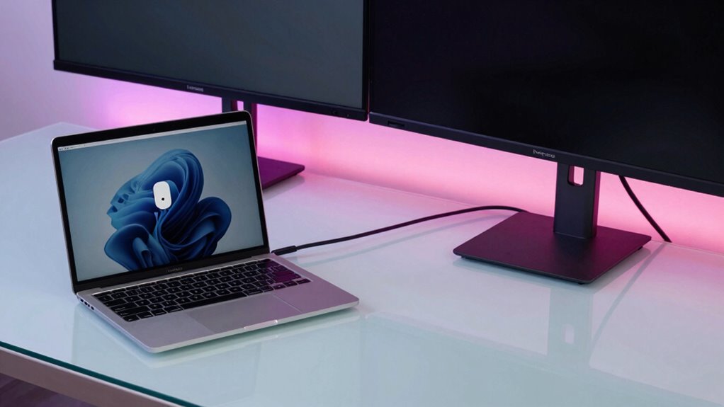 dual usb c single cable display