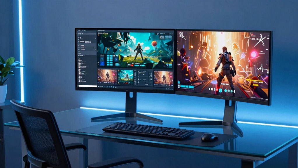dynamic multitasking gaming monitor features