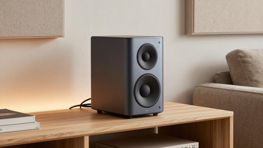 energy efficient omni directional speaker with ambient diffusion