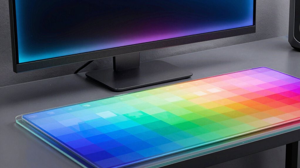 factory calibrated color accuracy wide gamut