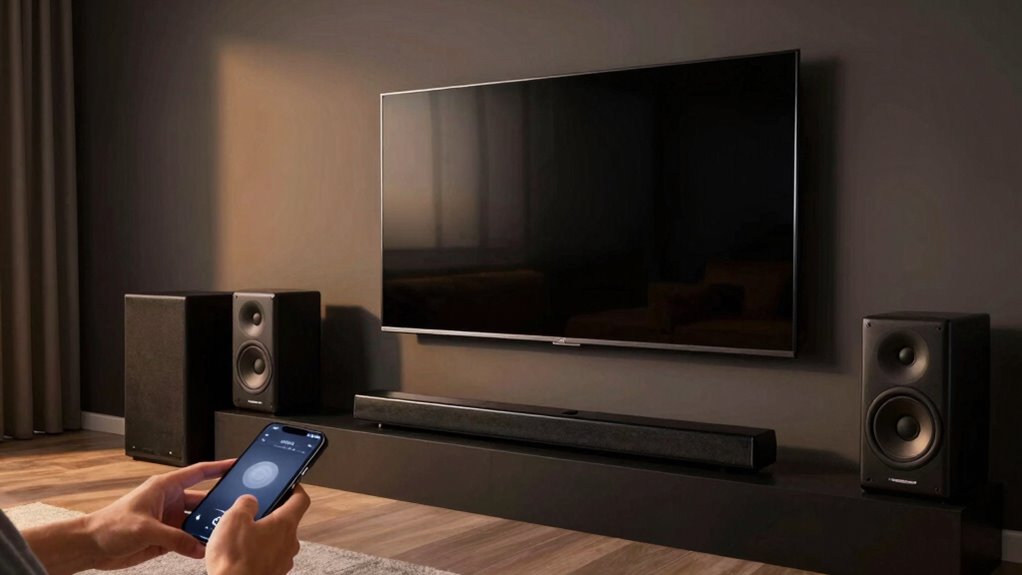 guided setup with calibration