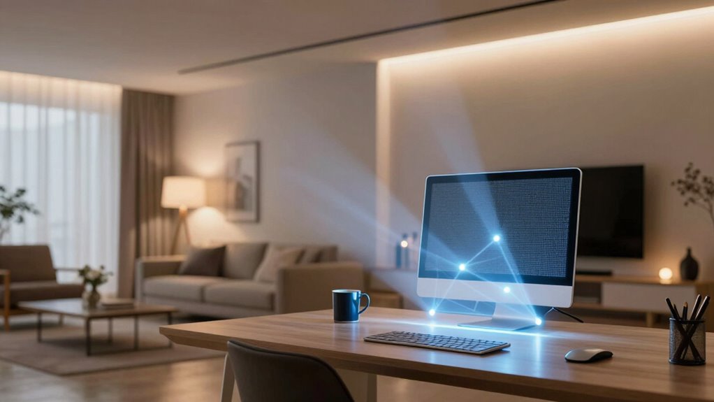 hybrid wireless mesh with self optimizing coverage