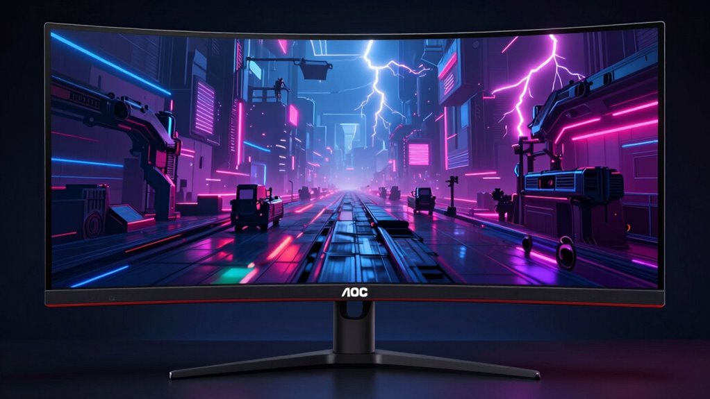 immersive ultrawide gaming monitor