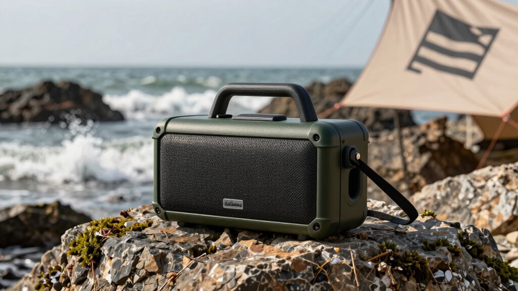 ip67 waterproof dustproof floating speaker