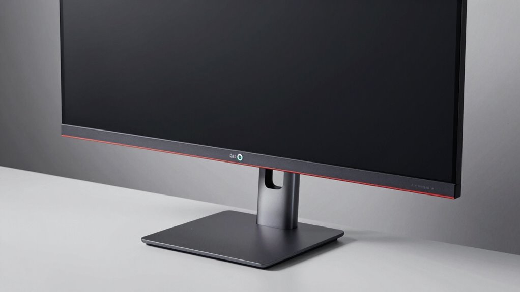 low profile borderless ergonomic build