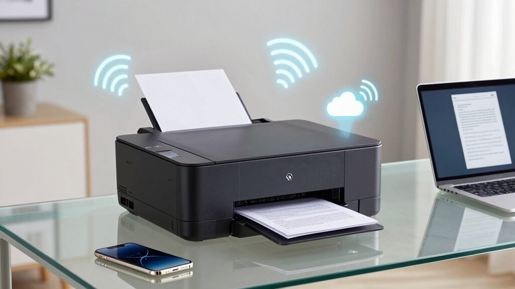 mobile printing with flexible connectivity options