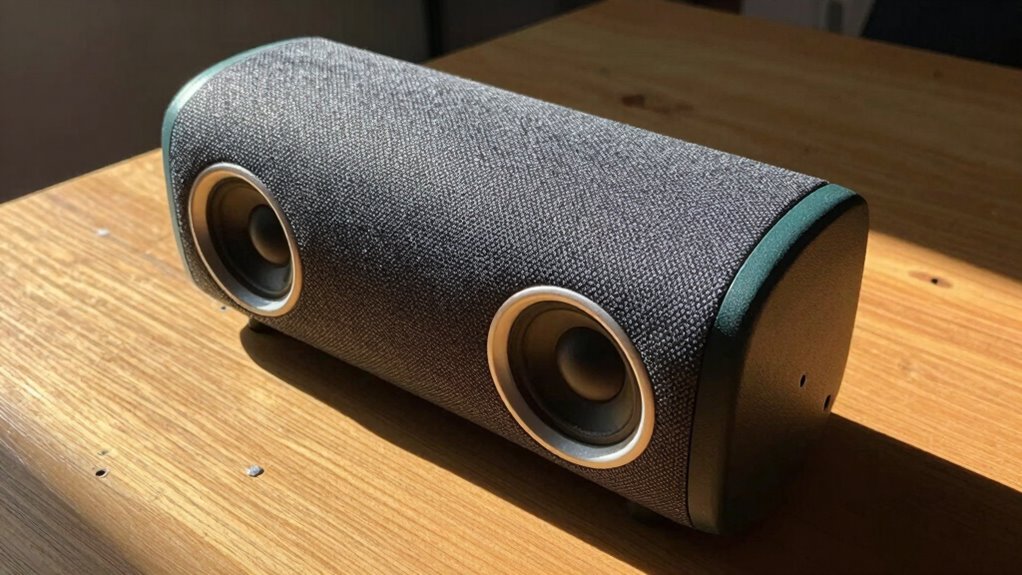 portable splashproof 6 hour extra bass