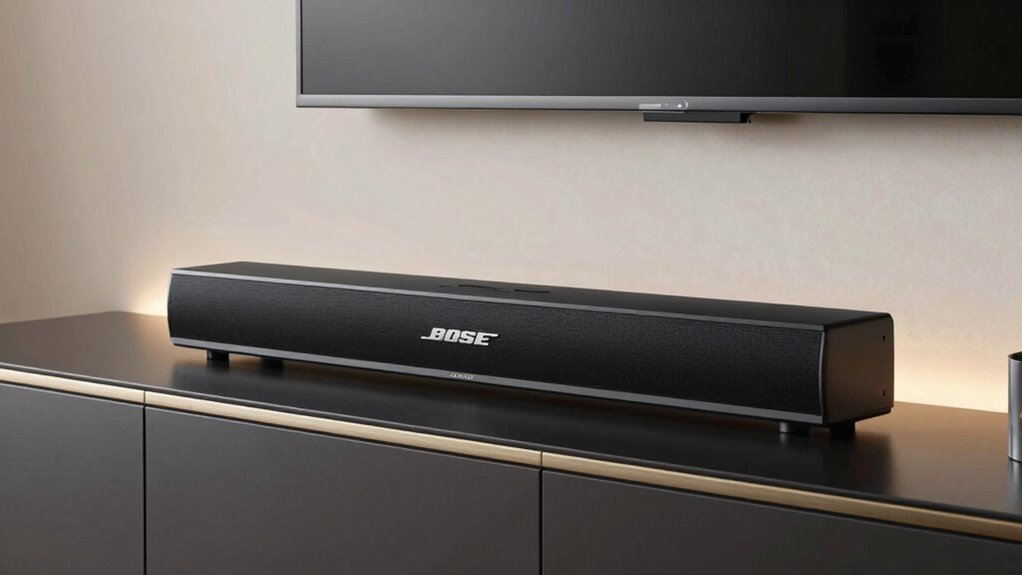 premium minimalist soundbar build quality
