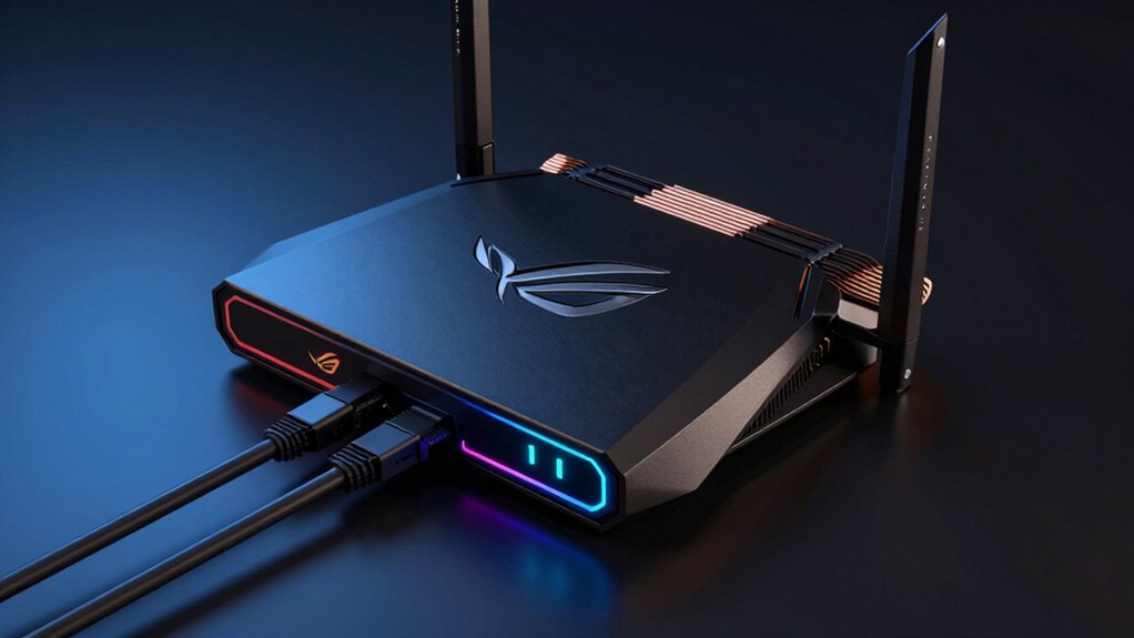 robust tri band gaming router