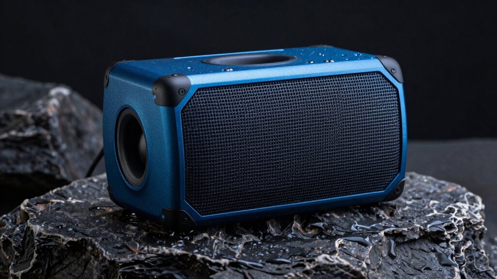 rugged ipx7 outdoor speaker