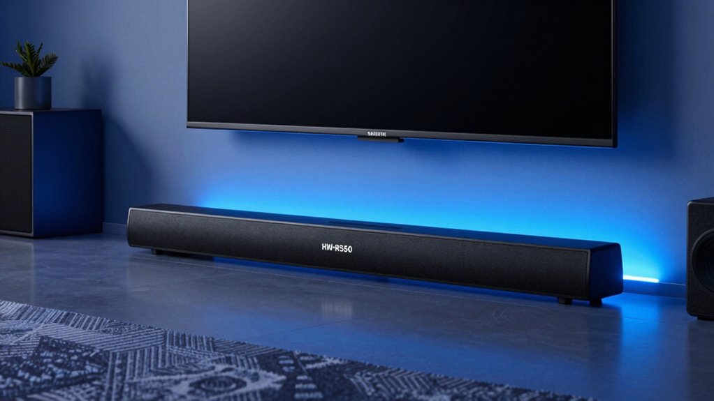 samsung hw r550 2 1 soundbar review