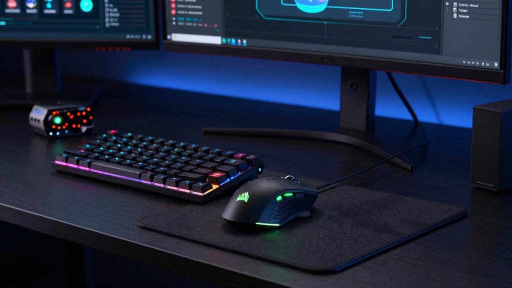 six programmable buttons with onboard memory