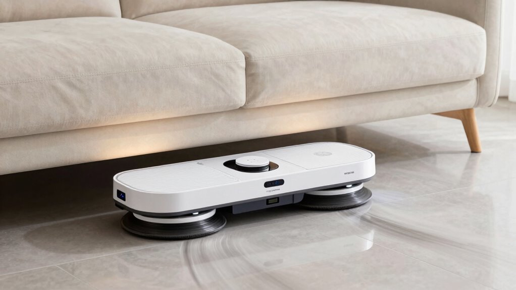 slim capable low profile vacuum mop