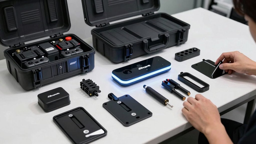 streamlined storage dual battery practicality