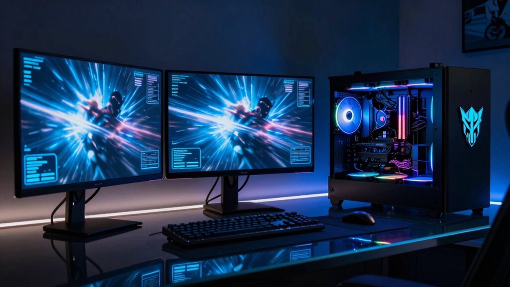 synchronized visuals responsive performance