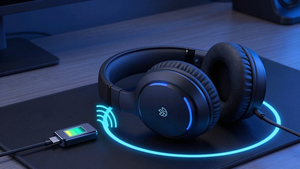 usb based connection 12m range 33h battery