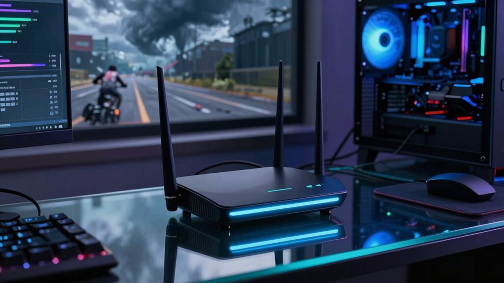 xr500 gaming router low latency qos
